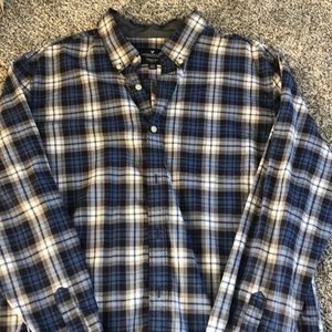AE seriously soft flannel button up- classic fit
